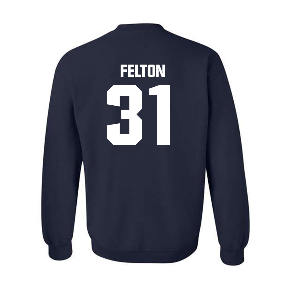 Georgia Tech - NCAA Football : Fenix Felton - Classic Shersey Crewneck Sweatshirt-1