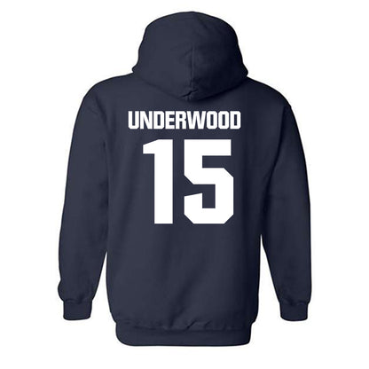 Georgia Tech - NCAA Baseball : Cooper Underwood - Classic Shersey Hooded Sweatshirt-1