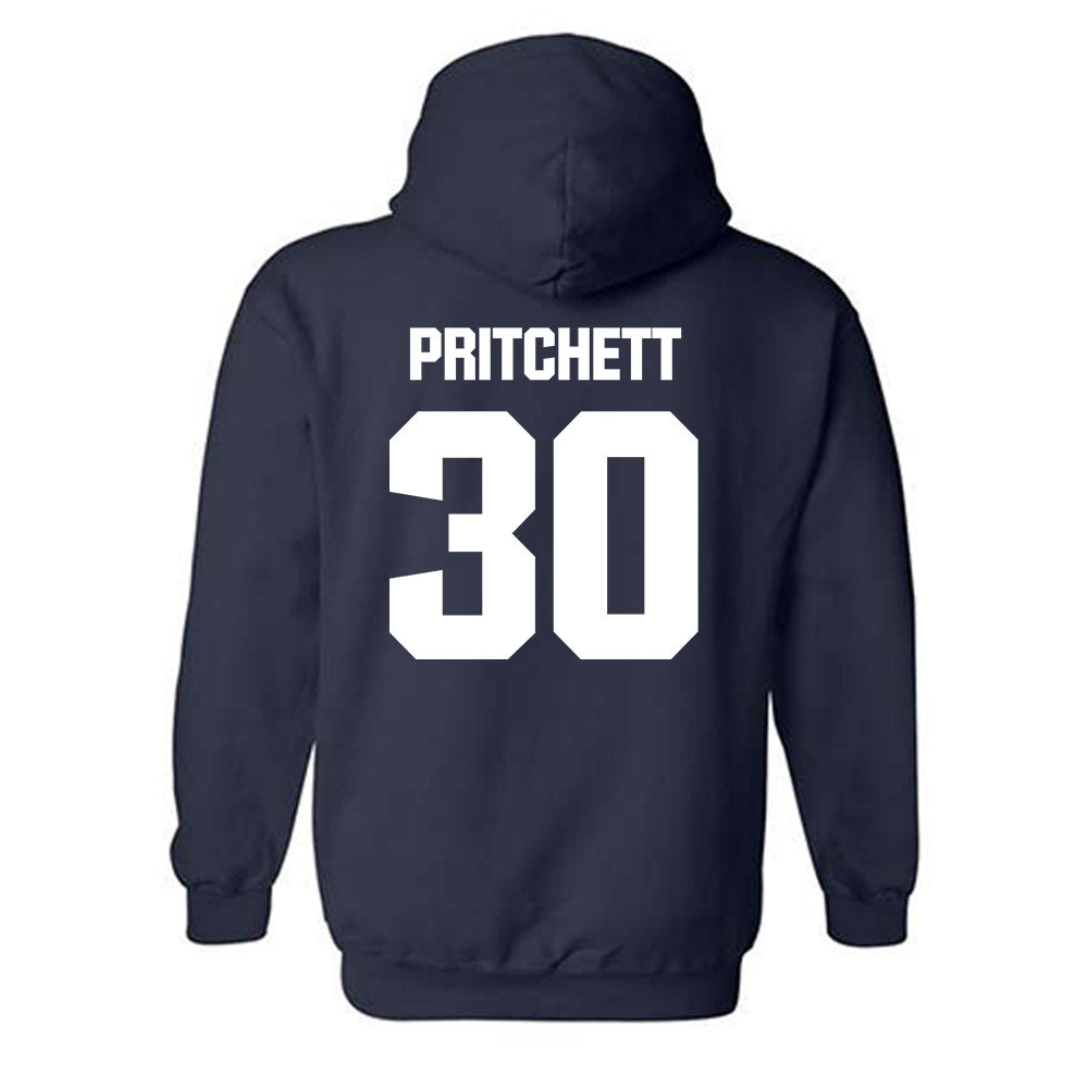 Georgia Tech - NCAA Football : Lawson Pritchett - Classic Shersey Hooded Sweatshirt-1