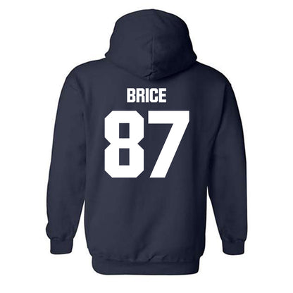 Georgia Tech - NCAA Football : Jamauri Brice - Classic Shersey Hooded Sweatshirt-1