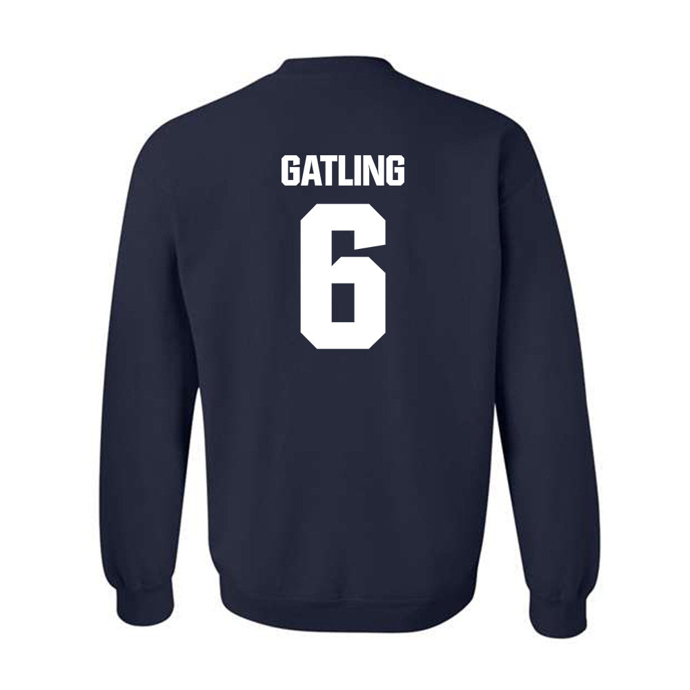 Georgia Tech - NCAA Football : Debron Gatling - Classic Shersey Crewneck Sweatshirt-1