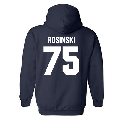 Georgia Tech - NCAA Football : Andrew Rosinski - Classic Shersey Hooded Sweatshirt-1