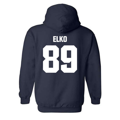 Georgia Tech - NCAA Football : Chris Elko - Classic Shersey Hooded Sweatshirt-1