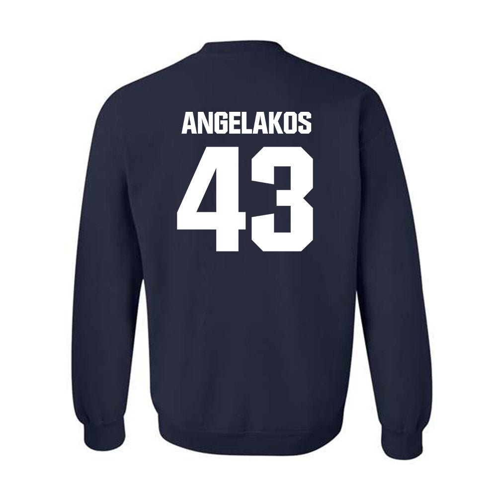 Georgia Tech - NCAA Baseball : Dimitri Angelakos - Classic Shersey Crewneck Sweatshirt-1