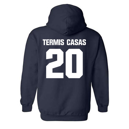 Georgia Tech - NCAA Women's Basketball : Ariadna Termis Casas - Classic Shersey Hooded Sweatshirt-1