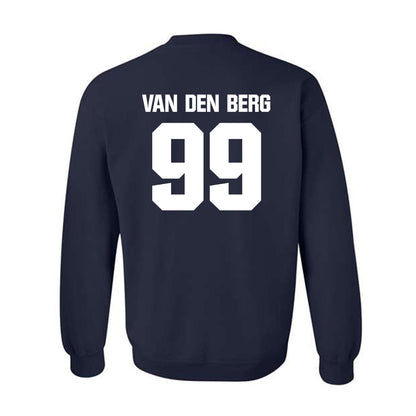 Georgia Tech - NCAA Football : Jordan van den Berg - Classic Shersey Crewneck Sweatshirt-1