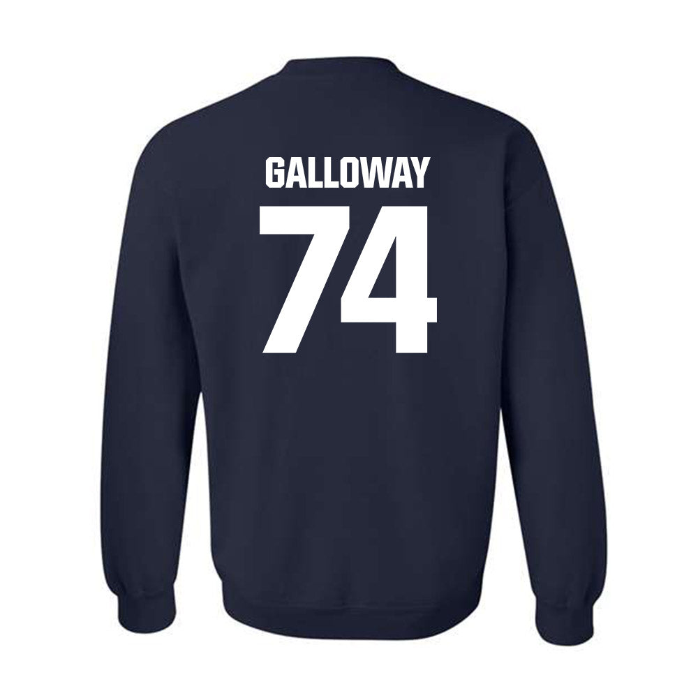 Georgia Tech - NCAA Football : Benjamin Galloway - Classic Shersey Crewneck Sweatshirt-1