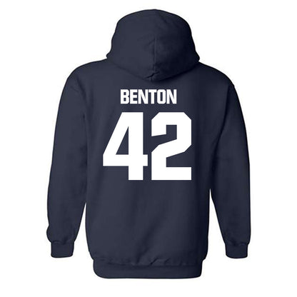 Georgia Tech - NCAA Football : Will Benton - Classic Shersey Hooded Sweatshirt-1
