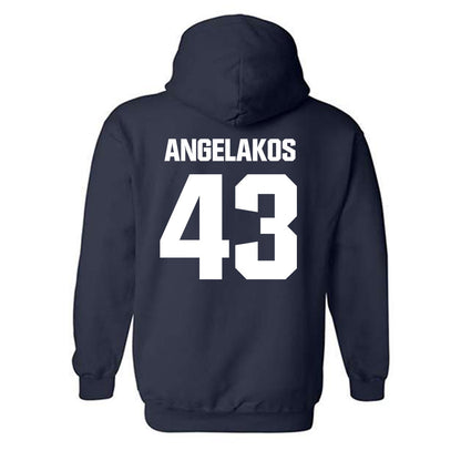 Georgia Tech - NCAA Baseball : Dimitri Angelakos - Classic Shersey Hooded Sweatshirt-1