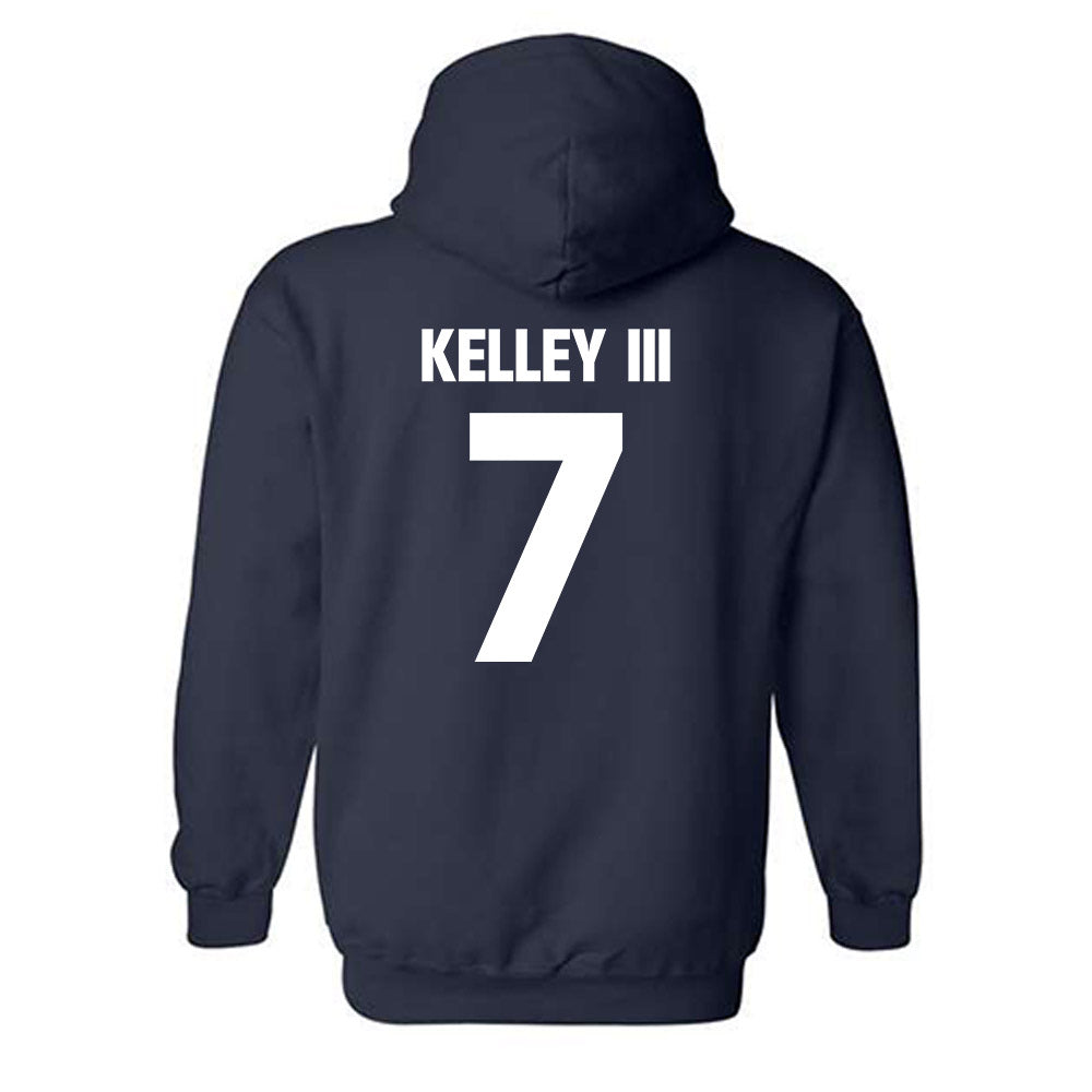Georgia Tech - NCAA Men's Basketball : Chas Kelley III - Classic Shersey Hooded Sweatshirt-1