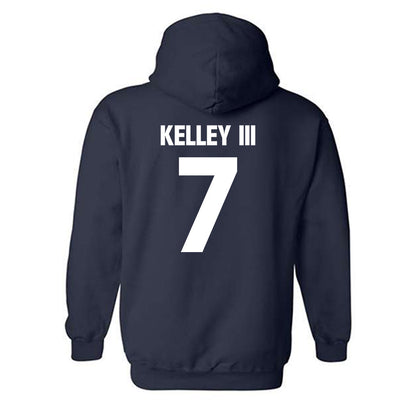 Georgia Tech - NCAA Men's Basketball : Chas Kelley III - Classic Shersey Hooded Sweatshirt-1