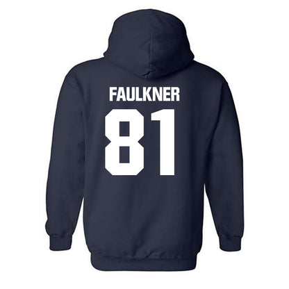 Georgia Tech - NCAA Football : Cal Faulkner - Classic Shersey Hooded Sweatshirt-1