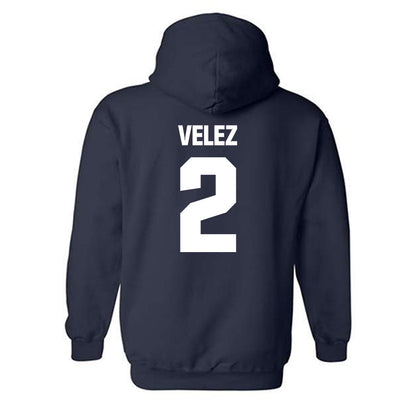 Georgia Tech - NCAA Women's Volleyball : Sofia Velez - Classic Shersey Hooded Sweatshirt-1