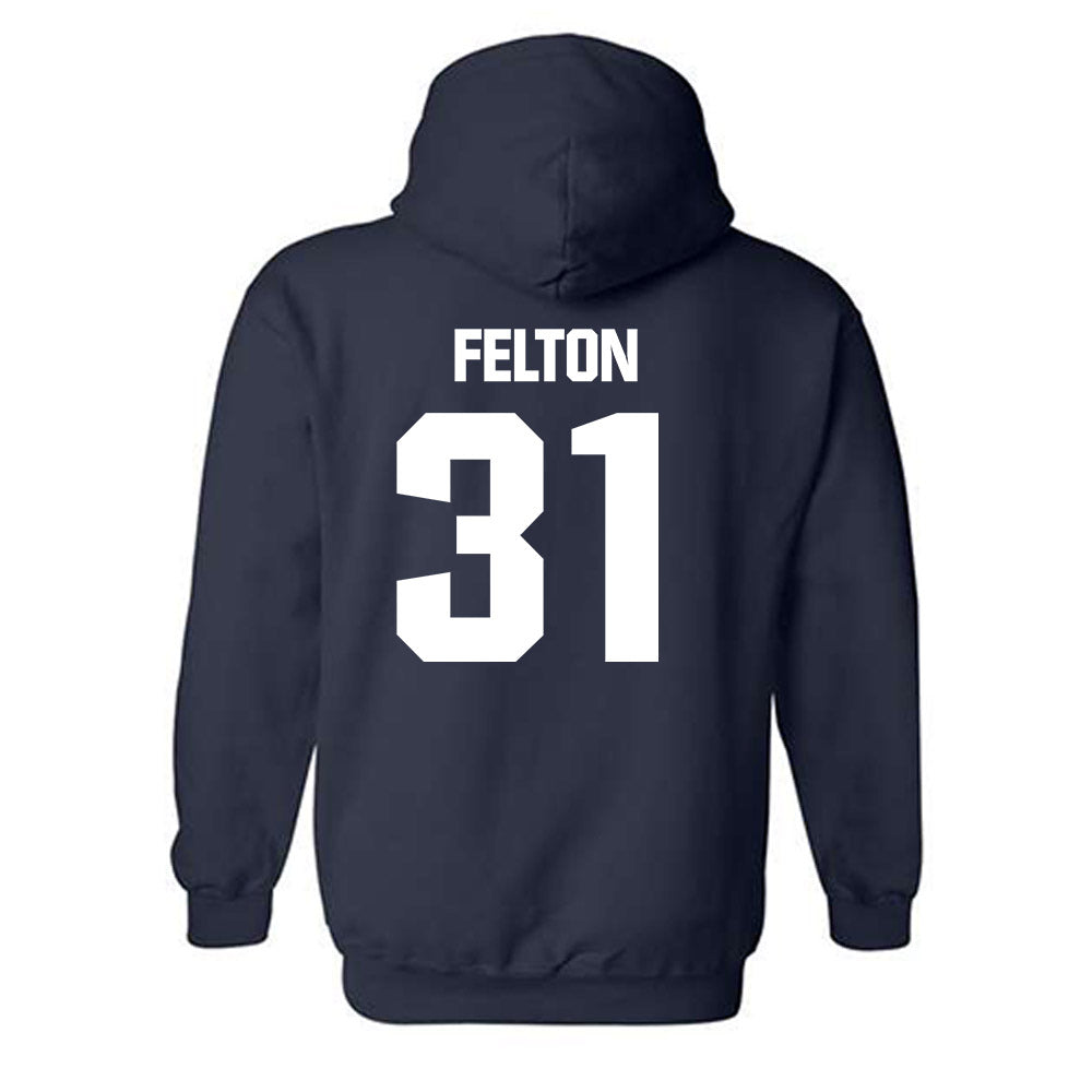 Georgia Tech - NCAA Football : Fenix Felton - Classic Shersey Hooded Sweatshirt-1