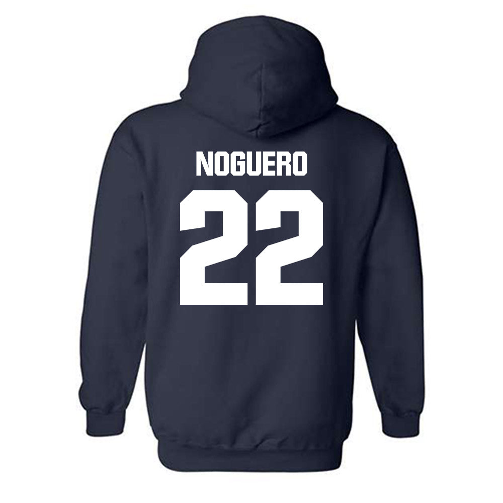 Georgia Tech - NCAA Women's Basketball : Ines Noguero - Classic Shersey Hooded Sweatshirt-1