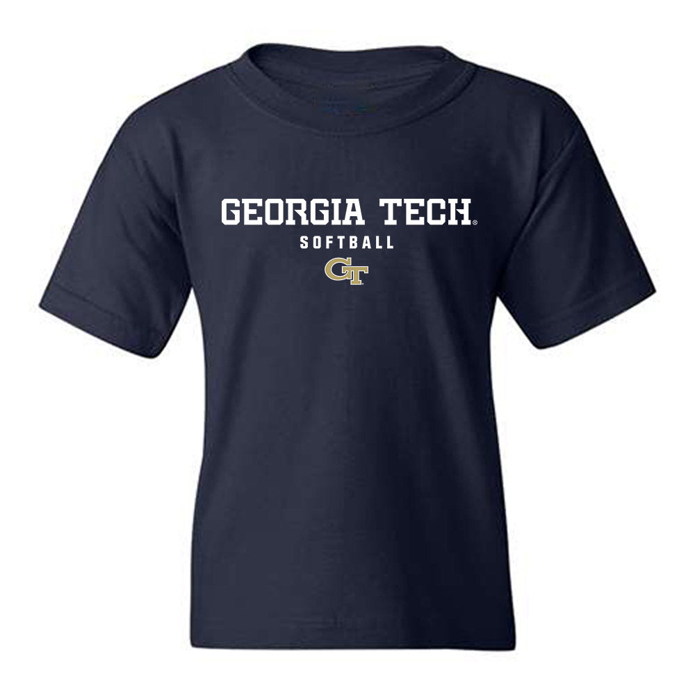 Georgia Tech - NCAA Softball : Victoria Bryant - Classic Shersey Youth T-Shirt-0