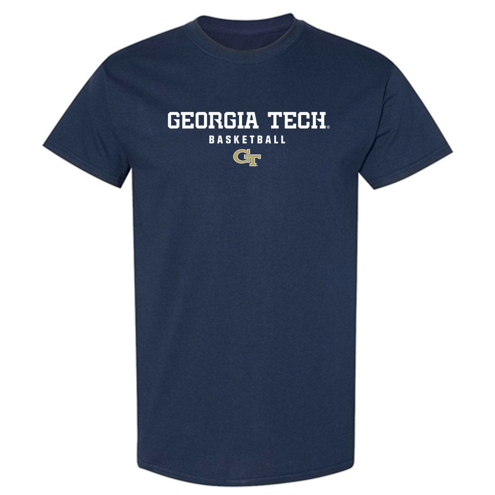 Georgia Tech - NCAA Men's Basketball : Lamar Washington - Classic Shersey T-Shirt-0