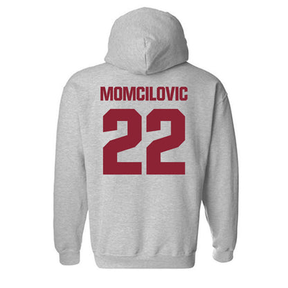 Iowa State - NCAA Men's Basketball : Milan Momcilovic - Classic Shersey Hooded Sweatshirt-1
