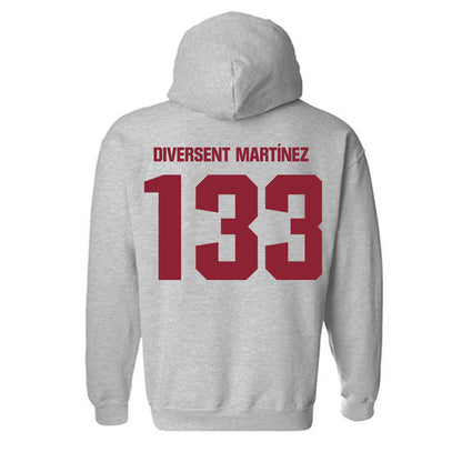 Iowa State - NCAA Wrestling : Osmany Diversent Martínez - Classic Shersey Hooded Sweatshirt-1