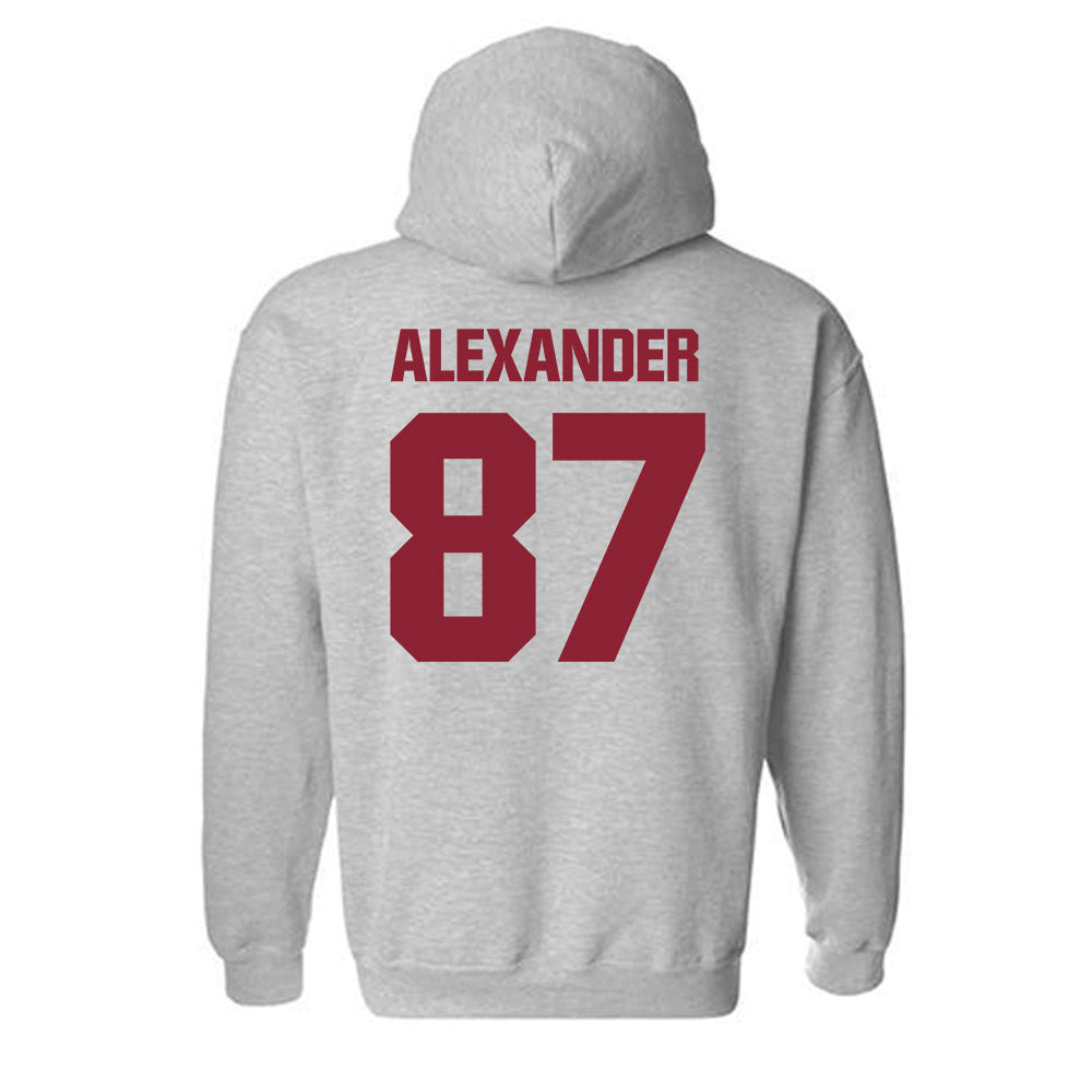 Iowa State - NCAA Football : Cooper Alexander - Classic Shersey Hooded Sweatshirt-1