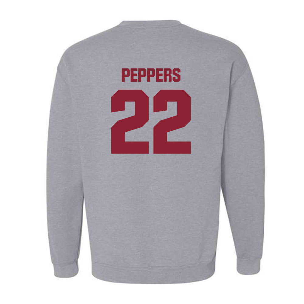 Iowa State - NCAA Football : Ryver Peppers - Classic Shersey Crewneck Sweatshirt-1