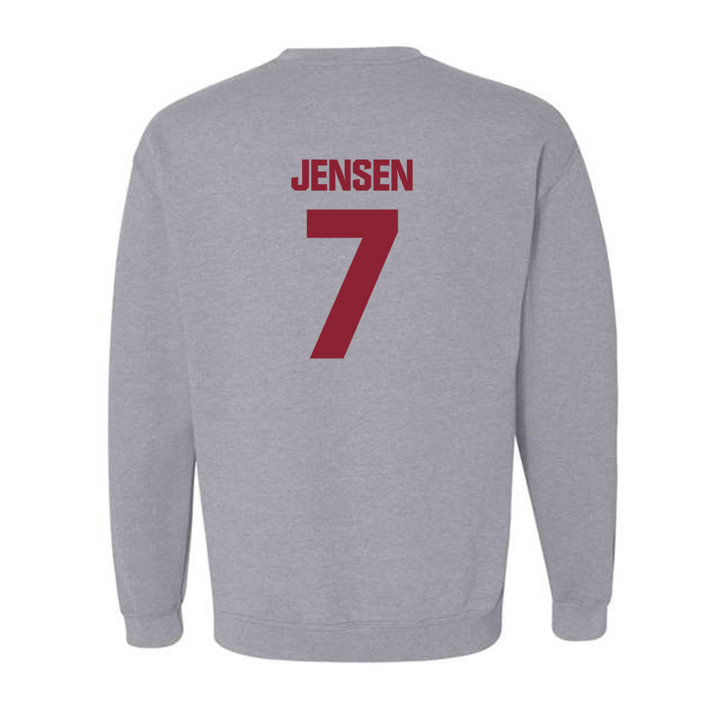 Iowa State - NCAA Women's Basketball : Freya Jensen - Classic Shersey Crewneck Sweatshirt-1