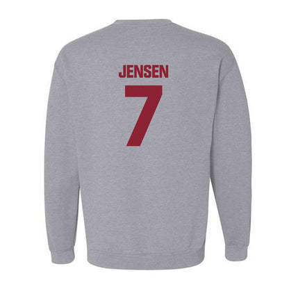 Iowa State - NCAA Women's Basketball : Freya Jensen - Classic Shersey Crewneck Sweatshirt-1