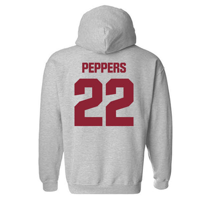 Iowa State - NCAA Football : Ryver Peppers - Classic Shersey Hooded Sweatshirt-1