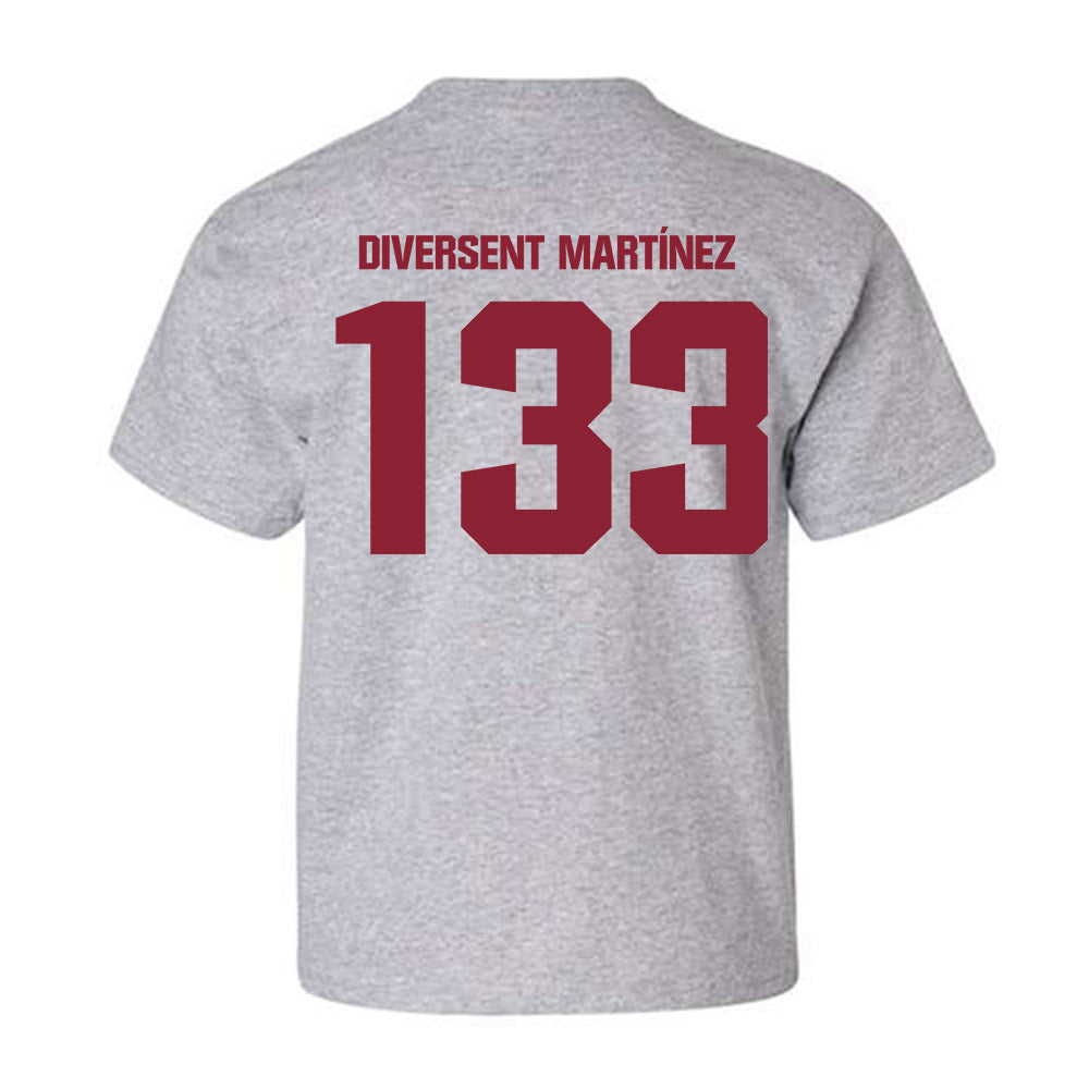 Iowa State - NCAA Wrestling : Osmany Diversent Martínez - Classic Shersey Youth T-Shirt-1