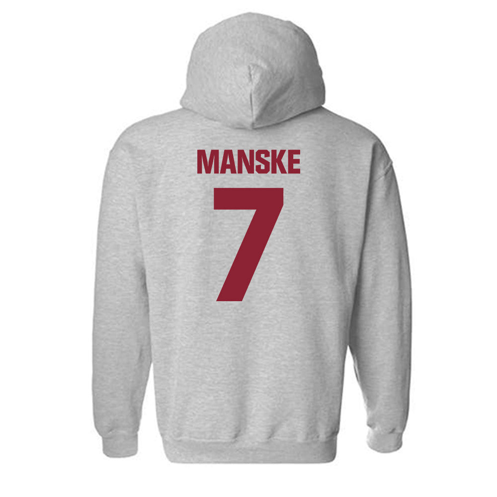 Iowa State - NCAA Football : Alex Manske - Classic Shersey Hooded Sweatshirt-1