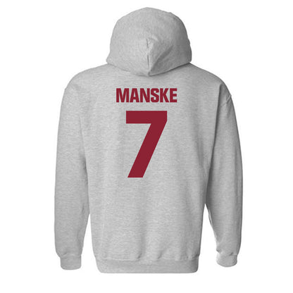 Iowa State - NCAA Football : Alex Manske - Classic Shersey Hooded Sweatshirt-1