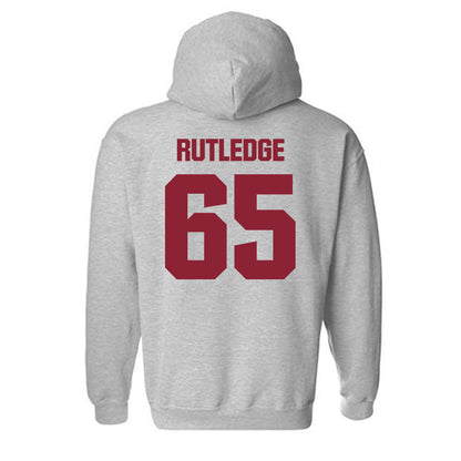 Iowa State - NCAA Football : Garret Rutledge - Classic Shersey Hooded Sweatshirt-1