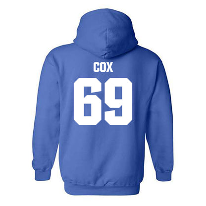 Kentucky - NCAA Football : Marques Cox - Generic Shersey Hooded Sweatshirt