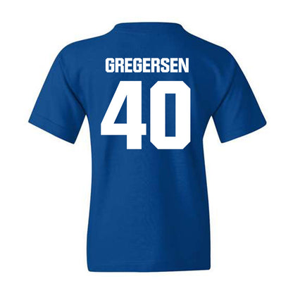 Kentucky - NCAA Baseball : Simon Gregersen - Generic Shersey Youth T-Shirt