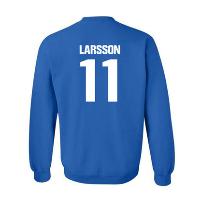 Kentucky - NCAA Men's Soccer : Kevin Larsson - Generic Shersey Crewneck Sweatshirt-1