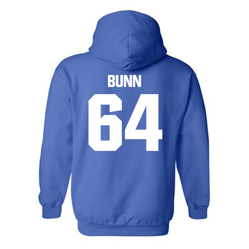 Kentucky - NCAA Football : Jackson Bunn - Generic Shersey Hooded Sweatshirt