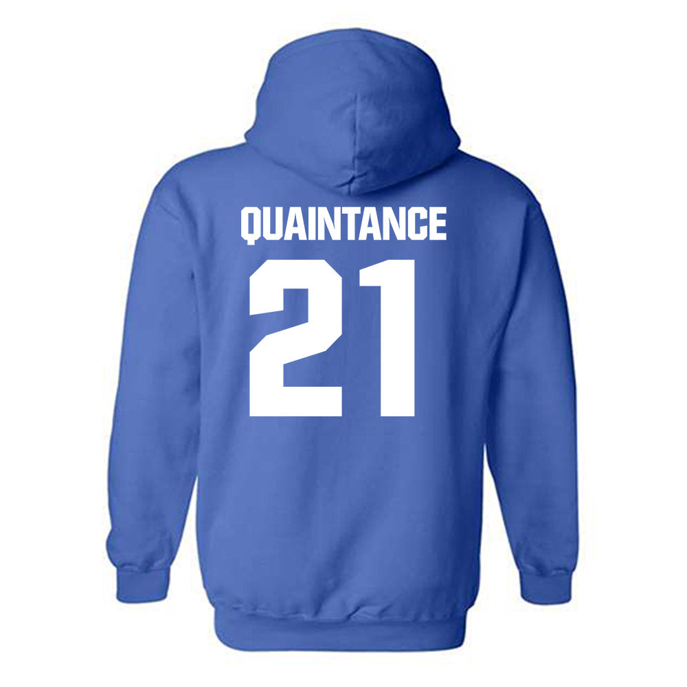 Kentucky - NCAA Men's Basketball : Jayden Quaintance - Generic Shersey Hooded Sweatshirt-1
