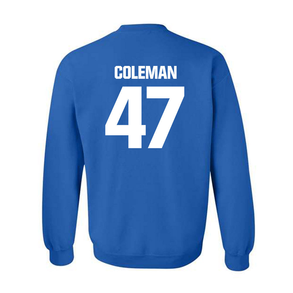 Kentucky - NCAA Baseball : William Coleman - Generic Shersey Crewneck Sweatshirt-1
