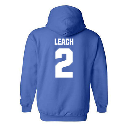 Kentucky - NCAA Women's Soccer : Skye Leach - Generic Shersey Hooded Sweatshirt-1