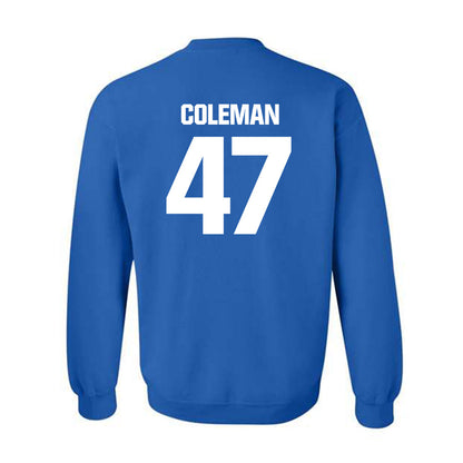 Kentucky - NCAA Baseball : Will Coleman - Generic Shersey Crewneck Sweatshirt-1