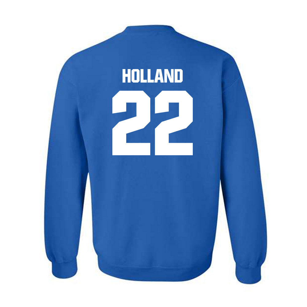 Kentucky - NCAA Women's Soccer : Megan Holland - Generic Shersey Crewneck Sweatshirt-1