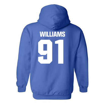 Kentucky - NCAA Football : Jaden Williams - Generic Shersey Hooded Sweatshirt-1