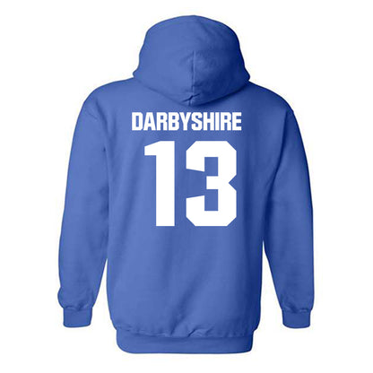 Kentucky - NCAA Men's Basketball : Grant Darbyshire - Generic Shersey Hooded Sweatshirt