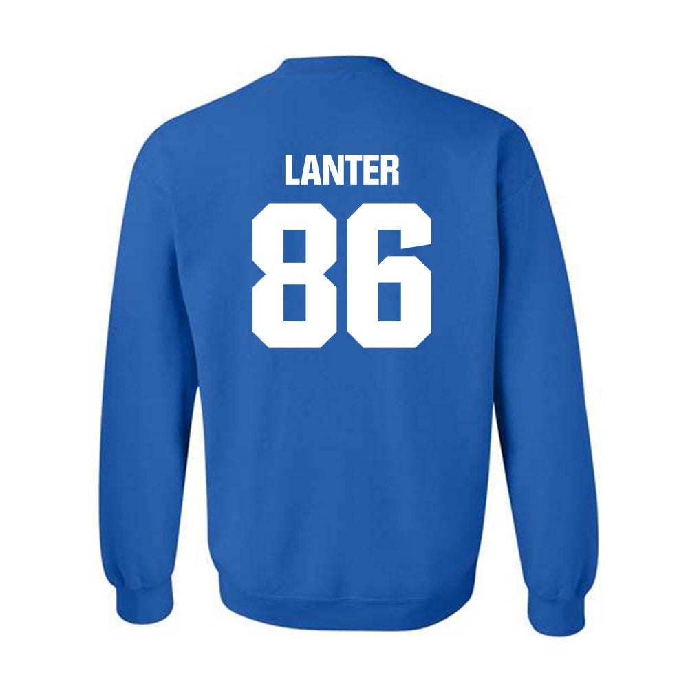 Kentucky - NCAA Football : Cole Lanter - Generic Shersey Crewneck Sweatshirt-1