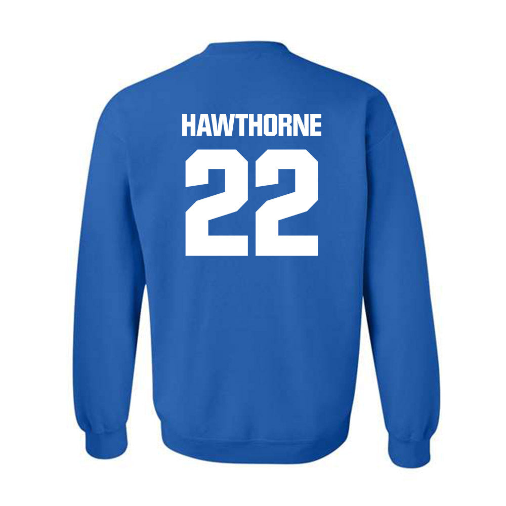 Kentucky - NCAA Men's Basketball : Braydon Hawthorne - Generic Shersey Crewneck Sweatshirt-1