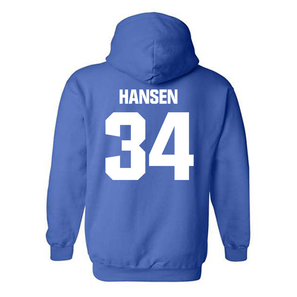 Kentucky - NCAA Baseball : Carson Hansen - Generic Shersey Hooded Sweatshirt