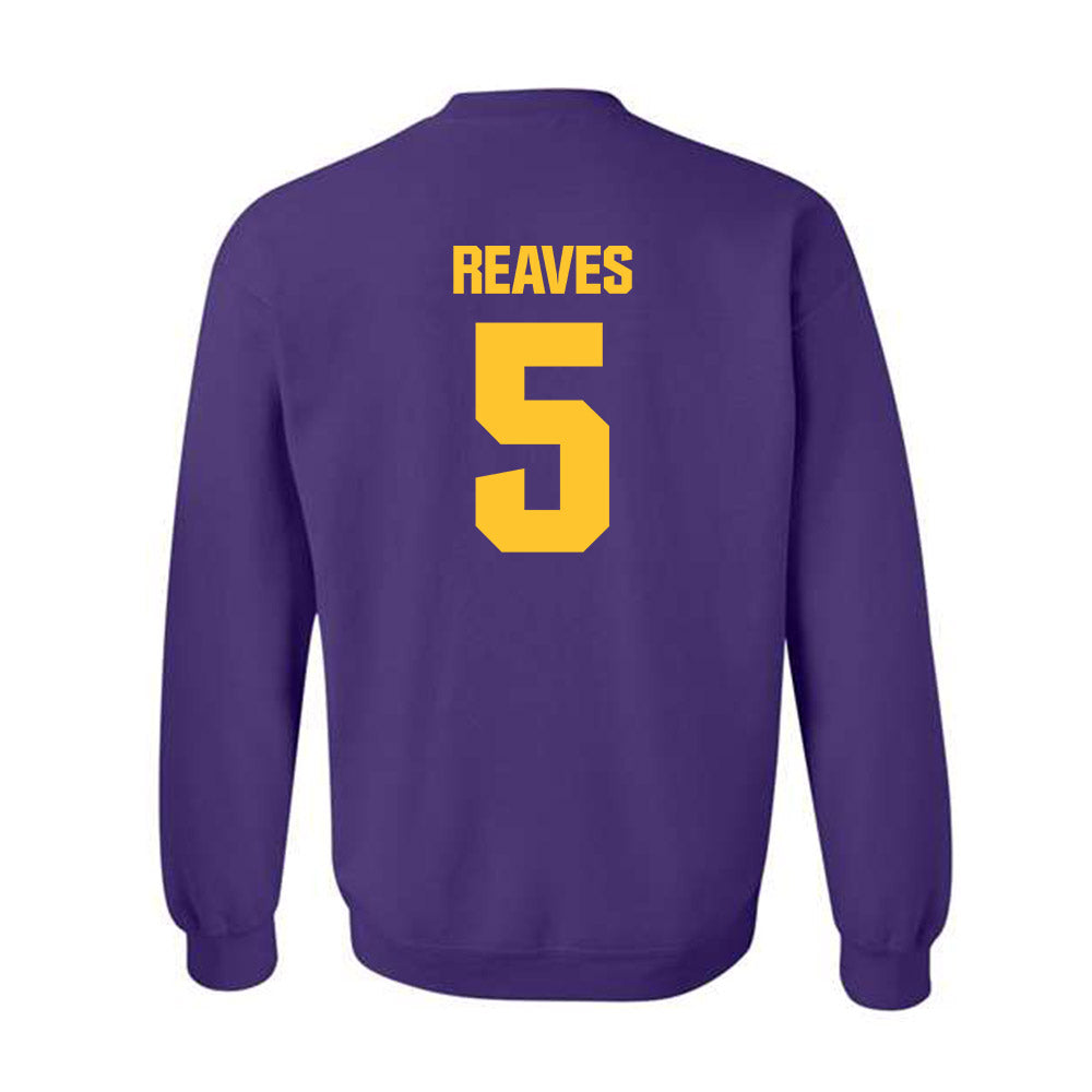 LSU - NCAA Baseball : Tanner Reaves - Classic Shersey Crewneck Sweatshirt