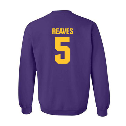 LSU - NCAA Baseball : Tanner Reaves - Classic Shersey Crewneck Sweatshirt