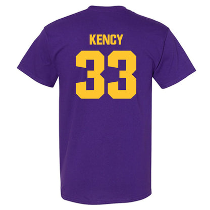 LSU - NCAA Football : David Kency - Classic Shersey T-Shirt-1