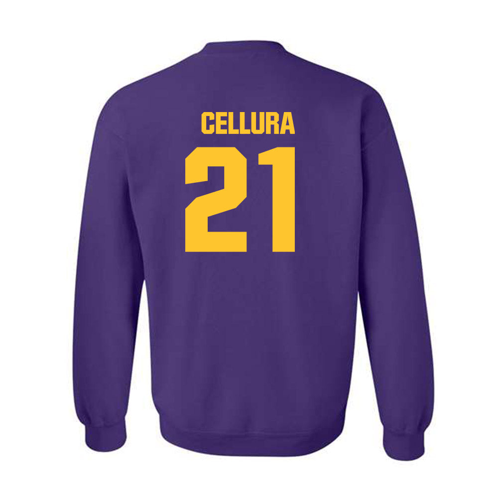 LSU - NCAA Softball : Cece Cellura - Classic Shersey Crewneck Sweatshirt-1